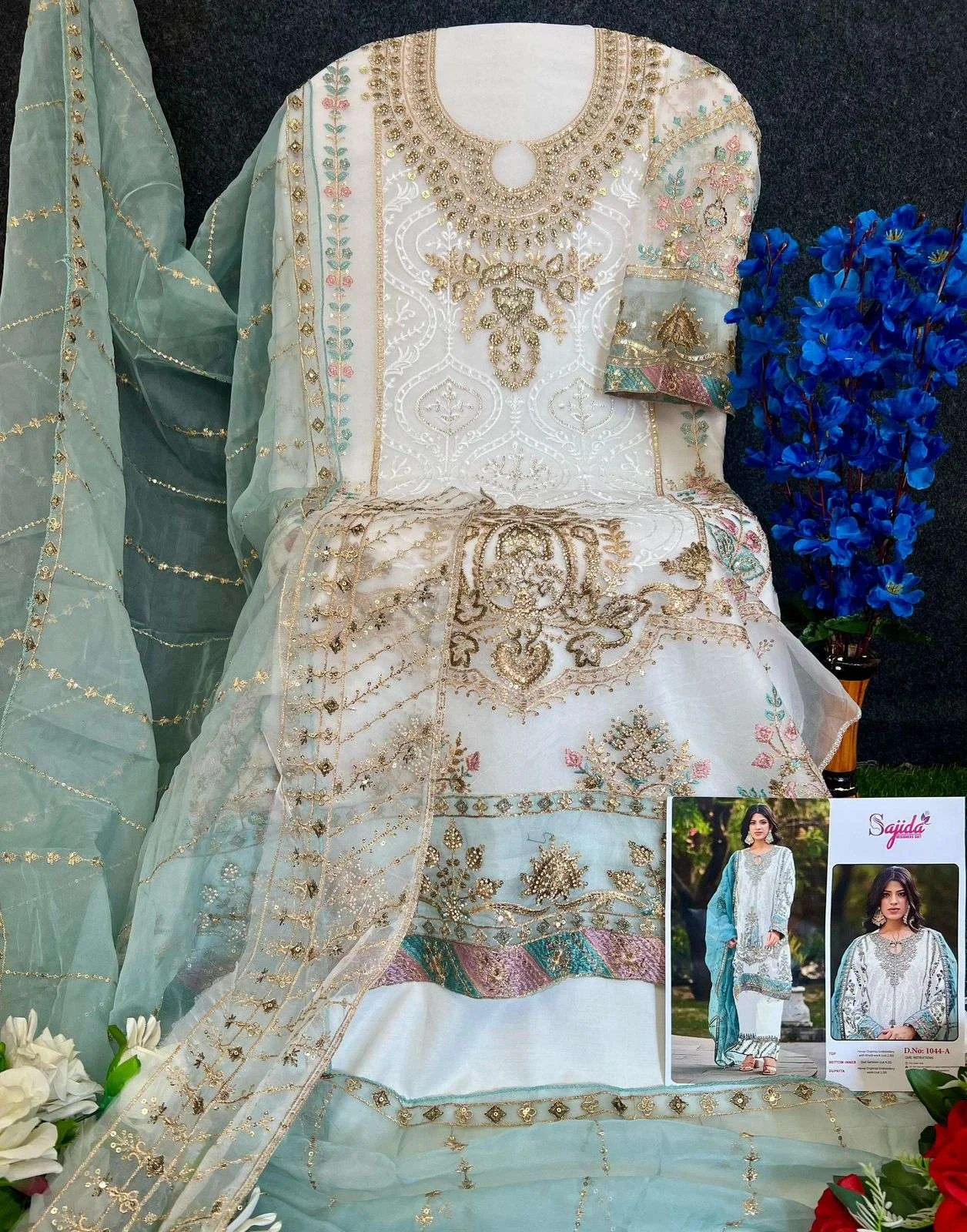 Sajida Sajida Designer Design No – 1044 Ab