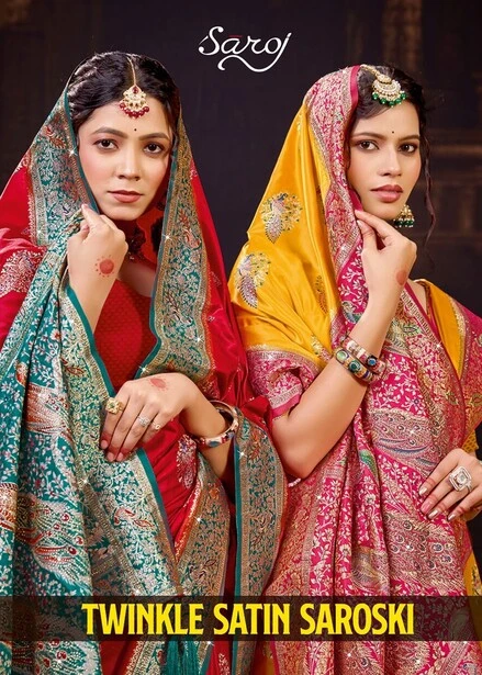 Saroj Twinkle Satin Saroski Vol 1