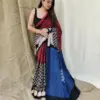 Sf Devsena a Japan Satin Digital Printed Saree