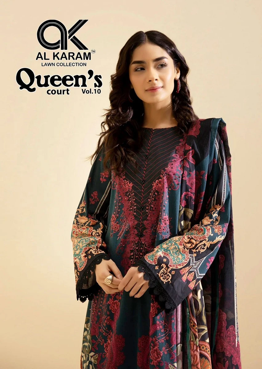 Alkaram Queens Court Vol 10