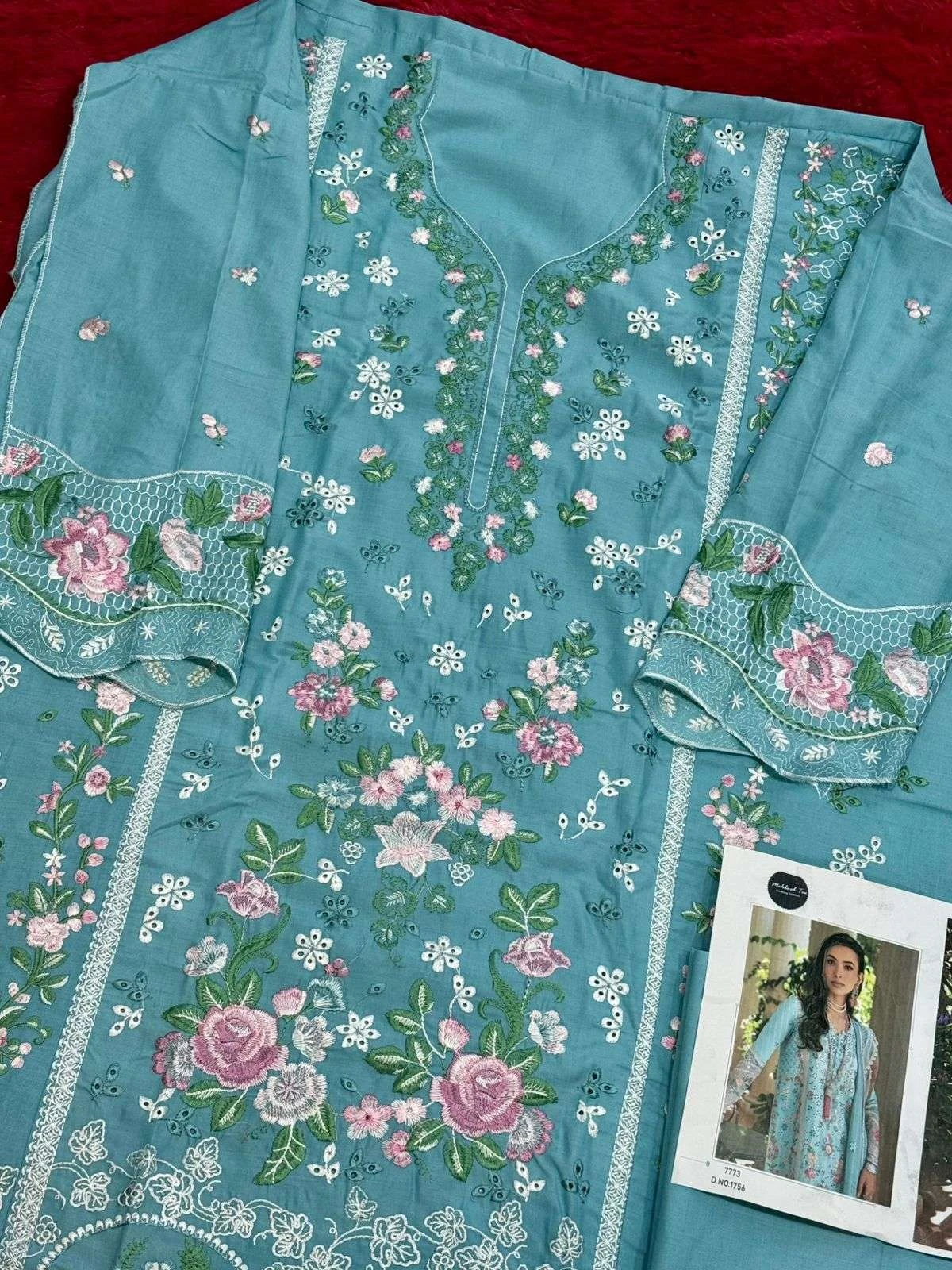 Mehboob Tex Design No – 1756 – 1757