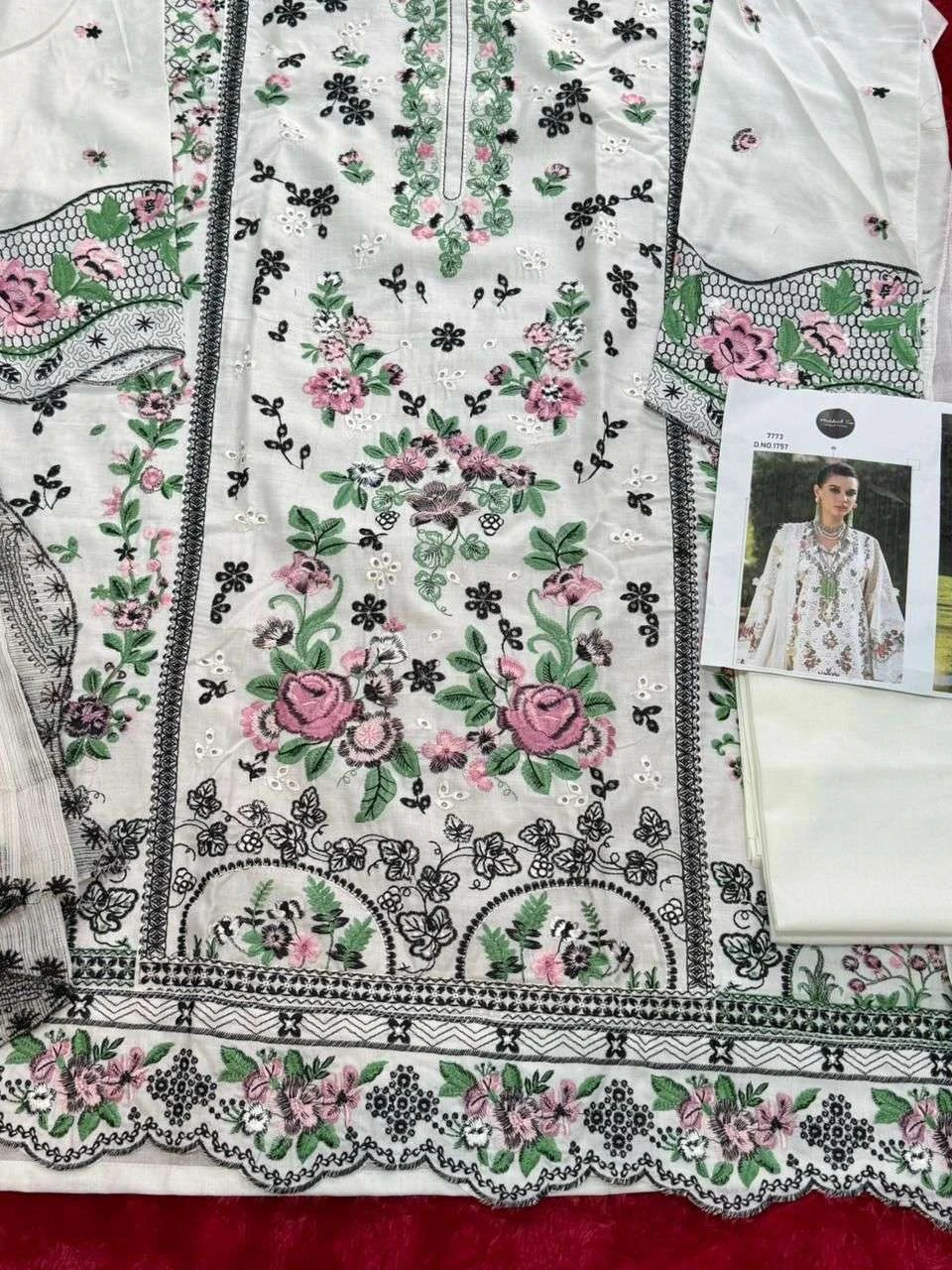 Mehboob Tex Design No – 1756 – 1757