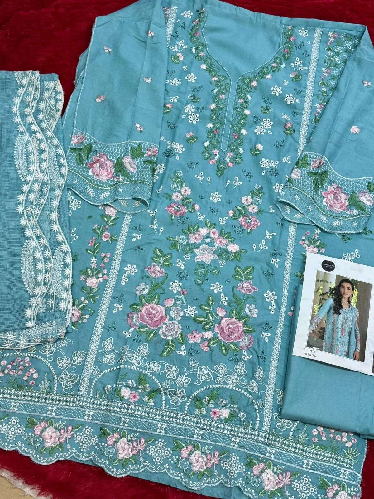 Mehboob Tex Design No – 1756 – 1757