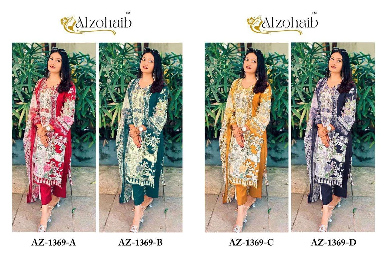 Al Zohaib Design No – 1369 Abcd