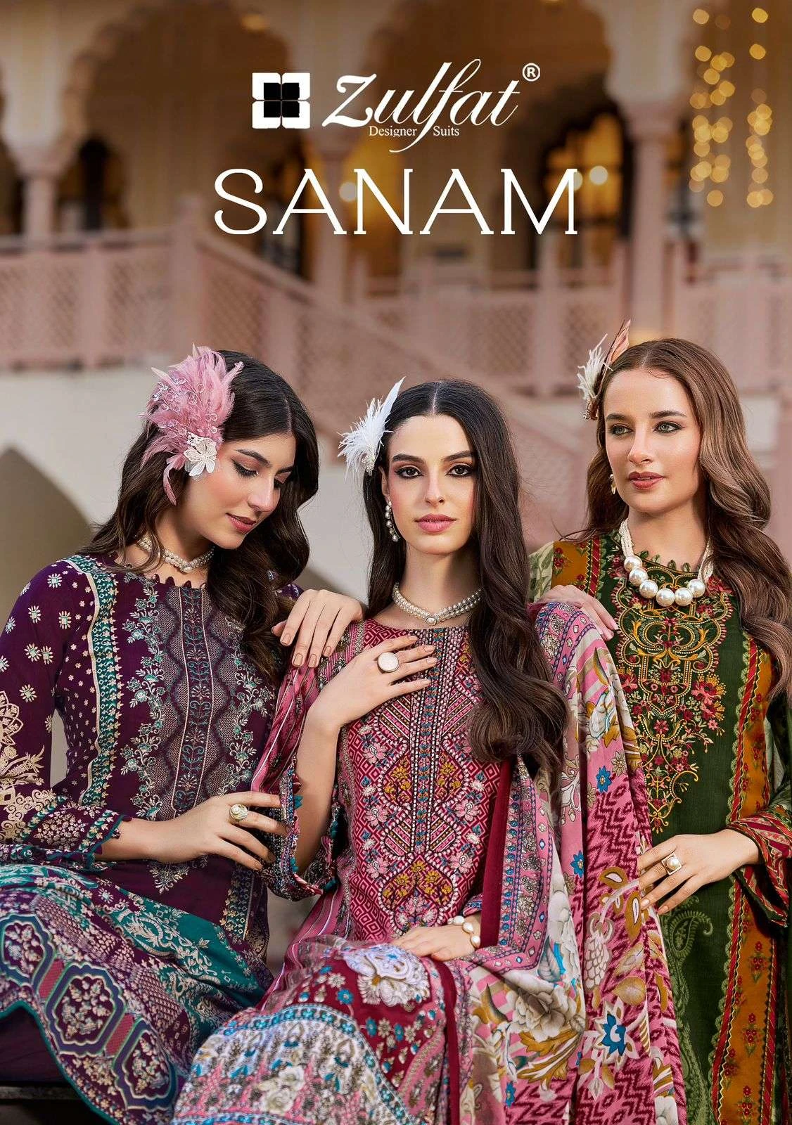 Zulfat Designer Suits Sana Safina Vol 2