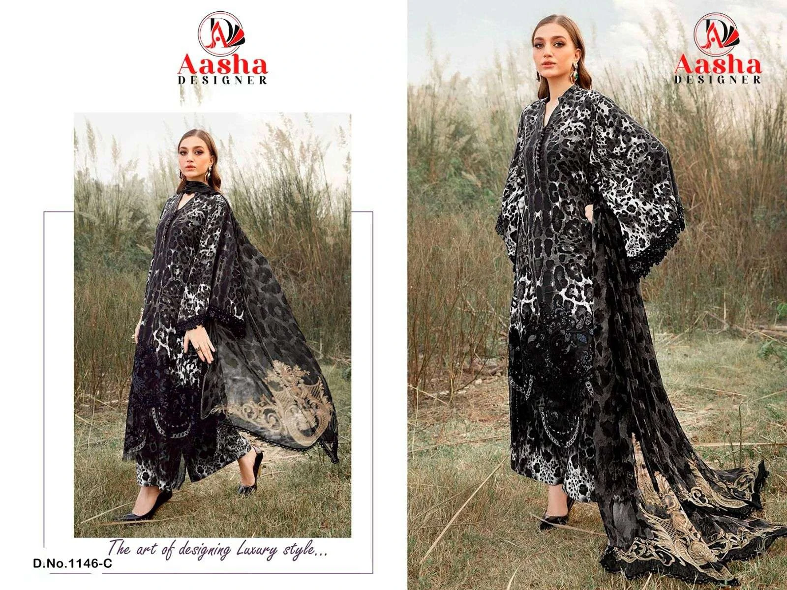 Aasha Designer Design No – 1146 Ac