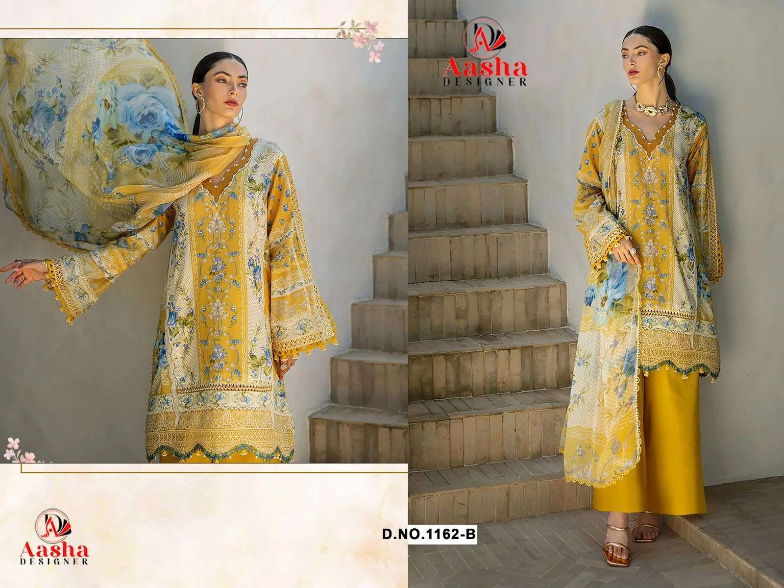 Aasha Designer Design No – 1162 Ab