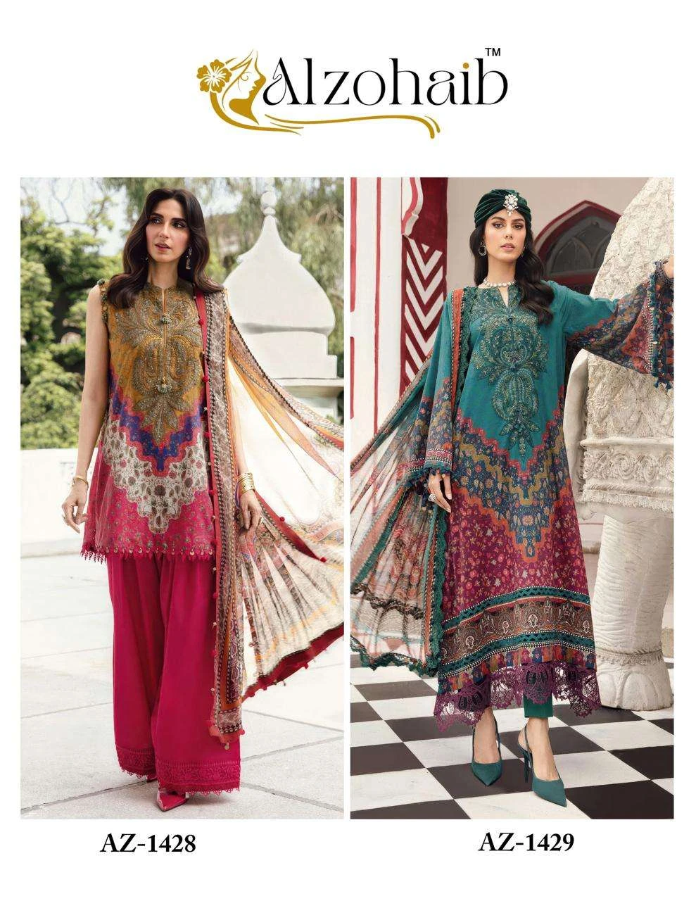 Al Zohaib Design No – 1428-1429