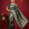 Ast Aadya Silk Vol 1 Silk Blend with Tassels Work Festive Wear Saree Collection