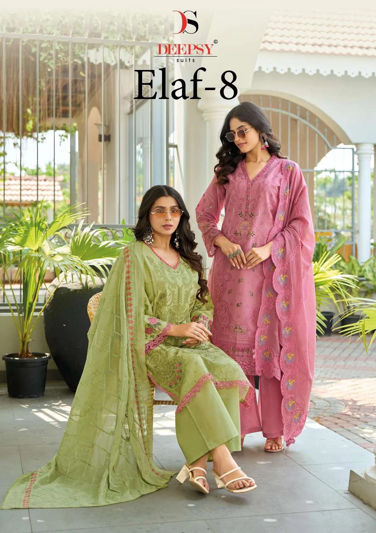 Deepsy Suits Elaf Luxury Lawn Collection Vol 8