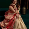 Gobuni Seerat Tissue Paithani with Lotus Zari Border Saree Collection