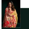 Gobuni Seerat Tissue Paithani with Lotus Zari Border Saree Collection