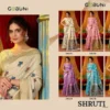 Gobuni Shruti Vol 2 Modal Katha Work with Mina Saree Collection