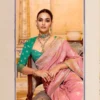 Kimora Rajmahal Banarasi Silk Border Work Festival Wear Saree Collection