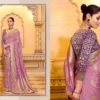 Kimora Rajmahal Banarasi Silk Border Work Festival Wear Saree Collection