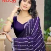 Lt Noor Vol 2 Fandy with Embroidery Work Fancy Saree Collection