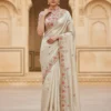 Mahek 218 Jimmy Choo Embroidery Worked Designer Saree Collection