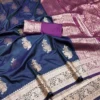 Mb 1027 Matka Soft Banarasi Silk Zari Weaving Saree Collection