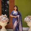 Mb 1132 Banarasi Silk Zari Weaving Saree Collection