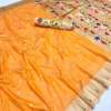 Mb 150 Paithani Silk Woven Work Traditional Saree Collection
