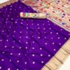 Mb 150 Paithani Silk Woven Work Traditional Saree Collection