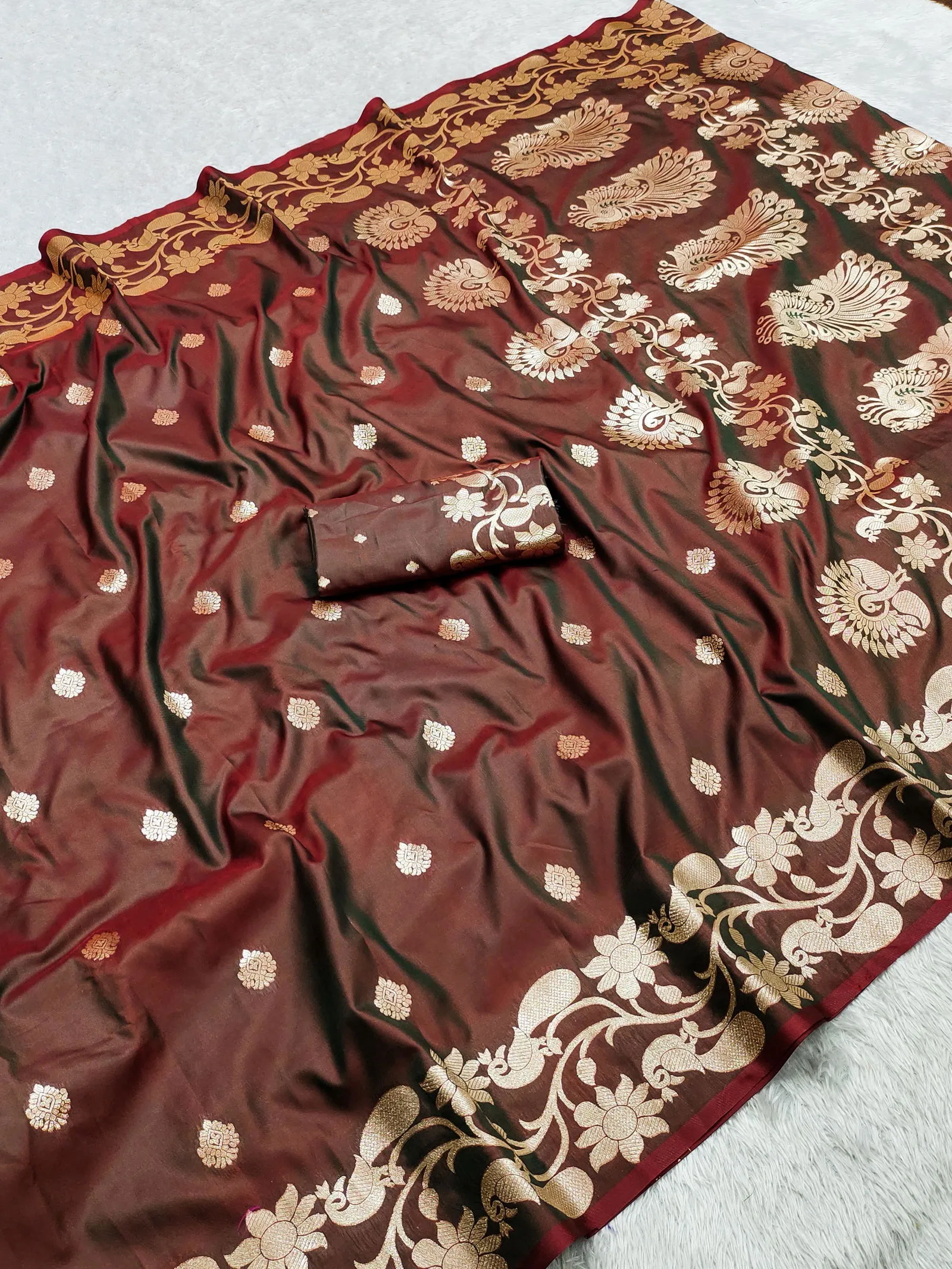 Mb 213 Banarasi Silk Zari Weaving Festival Saree Collection