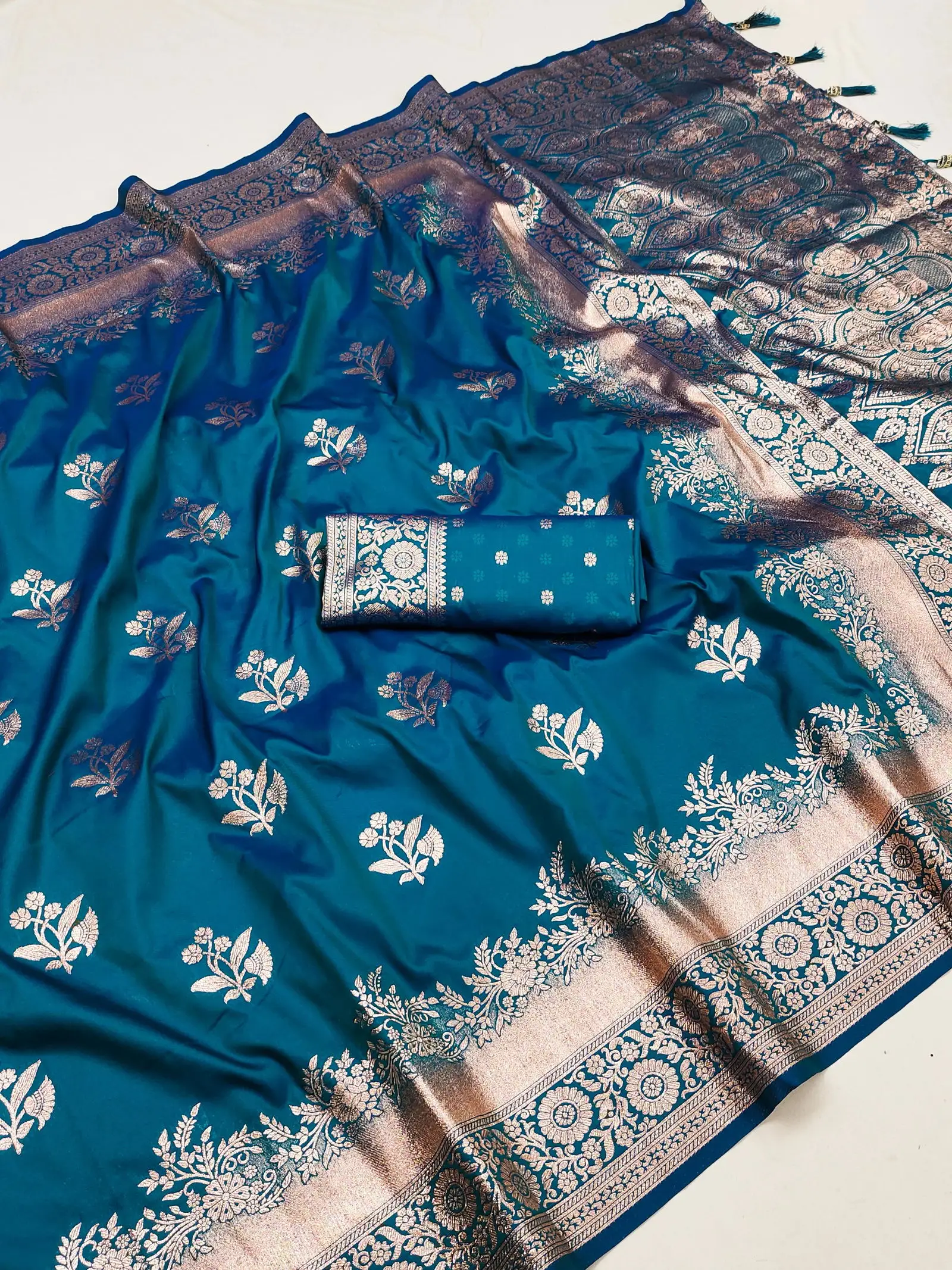 Mb 39 Soft Banarasi Silk Zari Weaving Festival Saree Collection