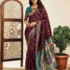 P 204 Silk Woven Work Fancy Saree Collection