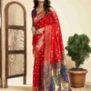 P 204 Silk Woven Work Fancy Saree Collection
