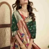 P 205 Silk Woven Work Festival Wear Saree Collection