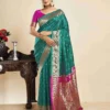 P 206 Silk Woven Work Traditional Wear Saree Collection