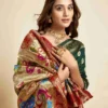 P 207 Silk Woven Work Traditional Wear Saree Collection