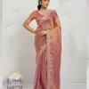Sethnic Kaaya Verve Chiffon Velvet with Embroidered Saree Collection