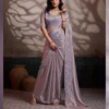 Sethnic Luminah Velvet Satin with Zarkan Border Party Wear Saree Collection
