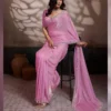 Sethnic Luminah Velvet Satin with Zarkan Border Party Wear Saree Collection