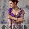 Sethnic Nakshi Banarasi Silk Sequence Work Saree Collection