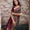 Sethnic Oriana Silk Meenakari Work Traditional Wear Saree Collection