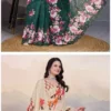 Adhya Cotton Linen Aari Bharat Work with Digital Printed Saree Collection