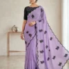 Ah Nexon Georgette Embroidered Fancy Saree Collection