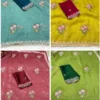 Arham Crunchy Embroidery Sequence Worked Saree Collection