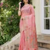 Ast Linen Grace Soft Linen Cotton Festival Wear Saree Collection