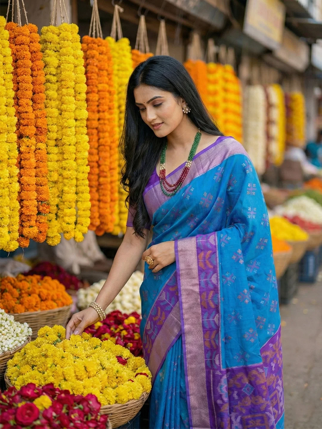 Ast Navya Silk Vol 4 Soft Silk Pochampalli Festival Saree Collection