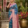 Ast Rashmika Silk Soft Silk Blend Festival Saree Collection