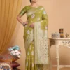 Ast Riwaaz Linen Cotton Festival Wear Saree Collection