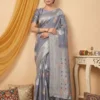 Ast Riwaaz Linen Cotton Festival Wear Saree Collection