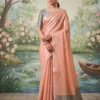 Ast Vrindavan Soft Tissue Silk Festival Saree Collection