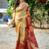 Kashvi Ishara Vol 01 Moss Digital Printed Saree Collection