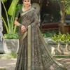 Kashvi Kritika Vol 04 Dull Moss Kasab Fancy Saree Collection