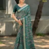 Kashvi Kritika Vol 04 Dull Moss Kasab Fancy Saree Collection