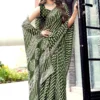 Kashvi Lavanya 101 to 108 Dull Moss Digital Printed Saree Collection